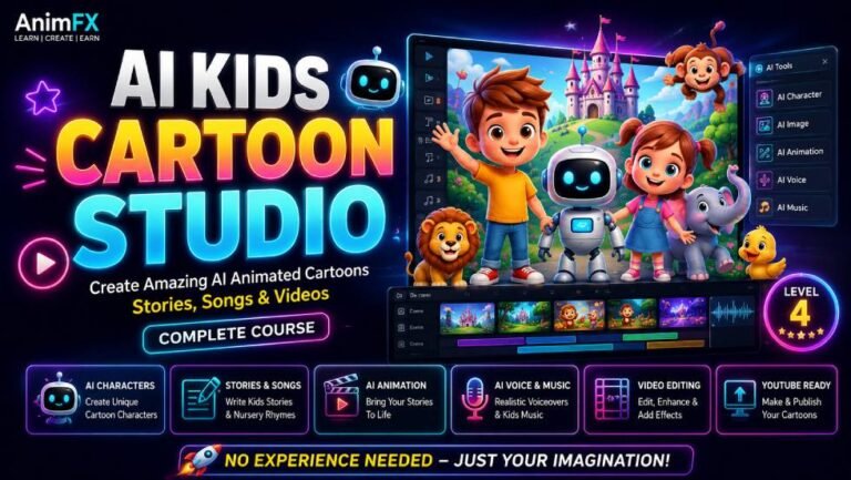 AI Kids Cartoon Studio