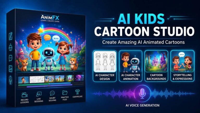 AI Kids Cartoon Studio